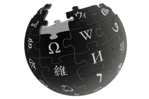 Logo inversé de Wikipédia