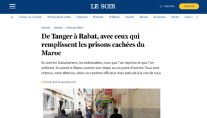 Lire la suite à propos de l’article De Tanger à Rabat, avec ceux qui remplissent les prisons cachées du Maroc